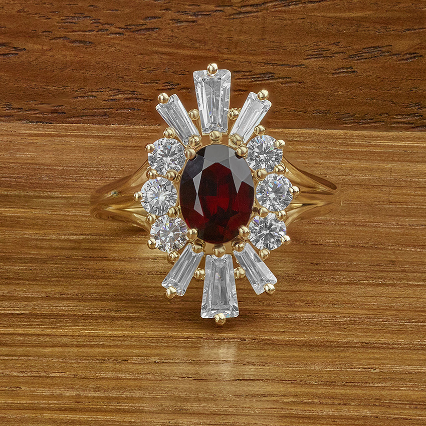 Batu Kelahiran Bulan Januari dan Keindahan Batu Permata Merah